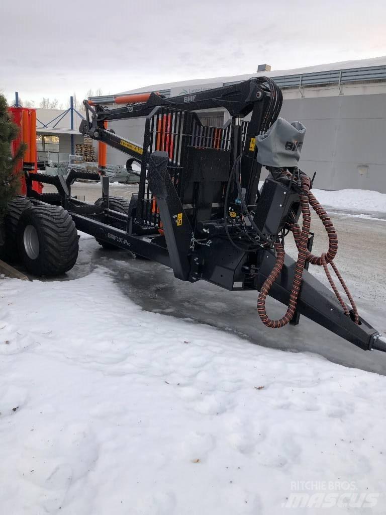 BMF 720+10T2 pro Przyczepy leśne