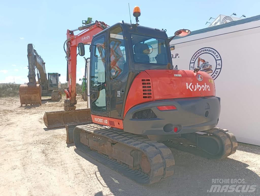 Kubota KX080-4a Koparki leśne