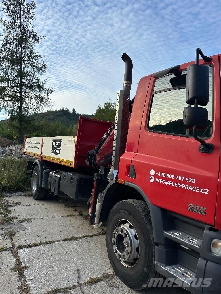 DAF CF 75.310 Żurawie samochodowe