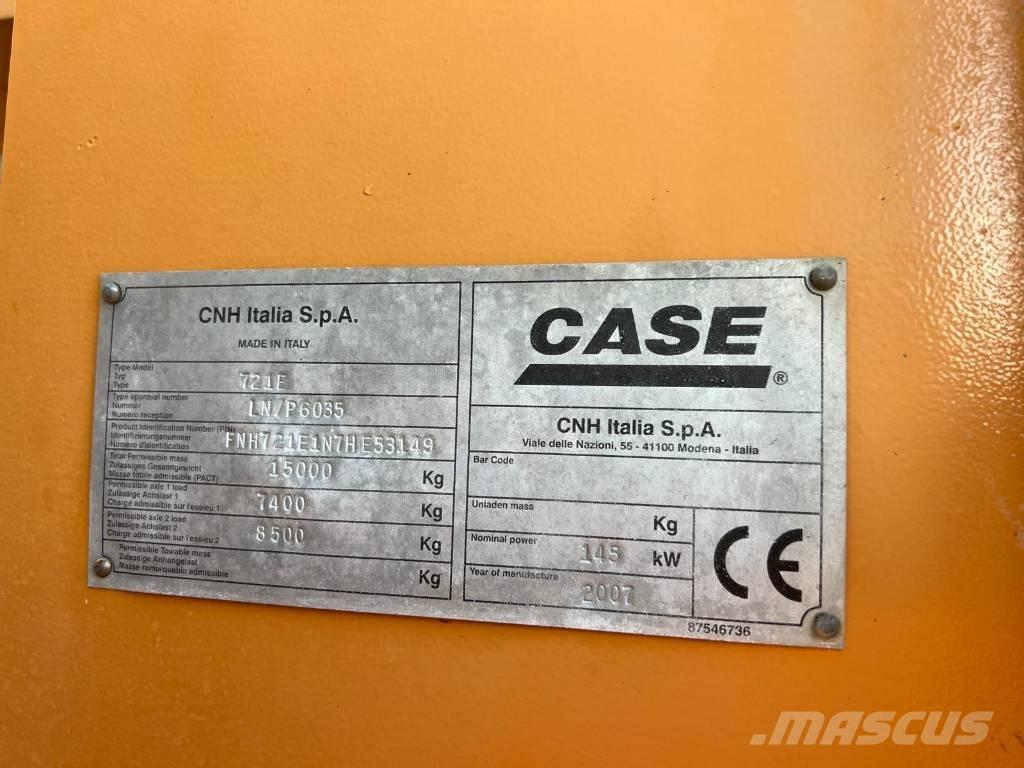 CASE 721E Ładowarki kołowe