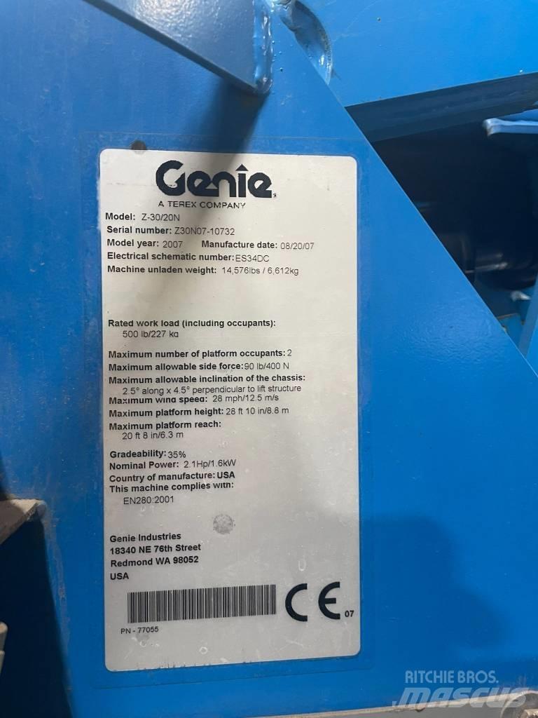 Genie Z 30/20 N RJ Podnośniki przegubowe