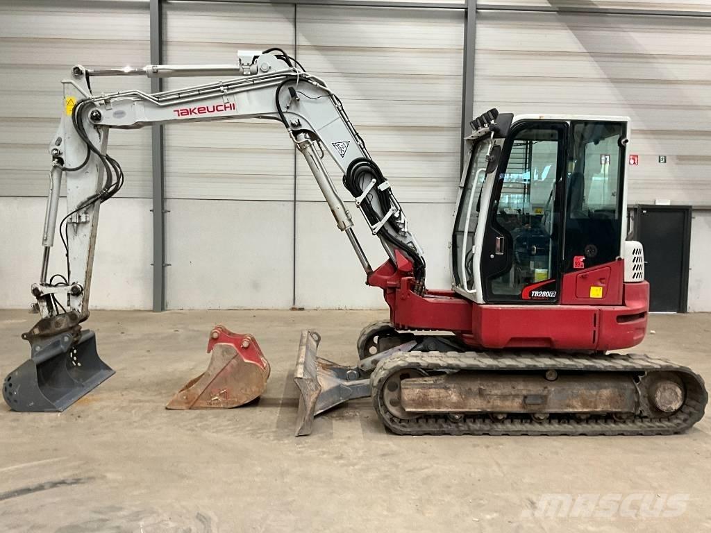 Takeuchi TB 280 FR Midikoparki  7t - 12t