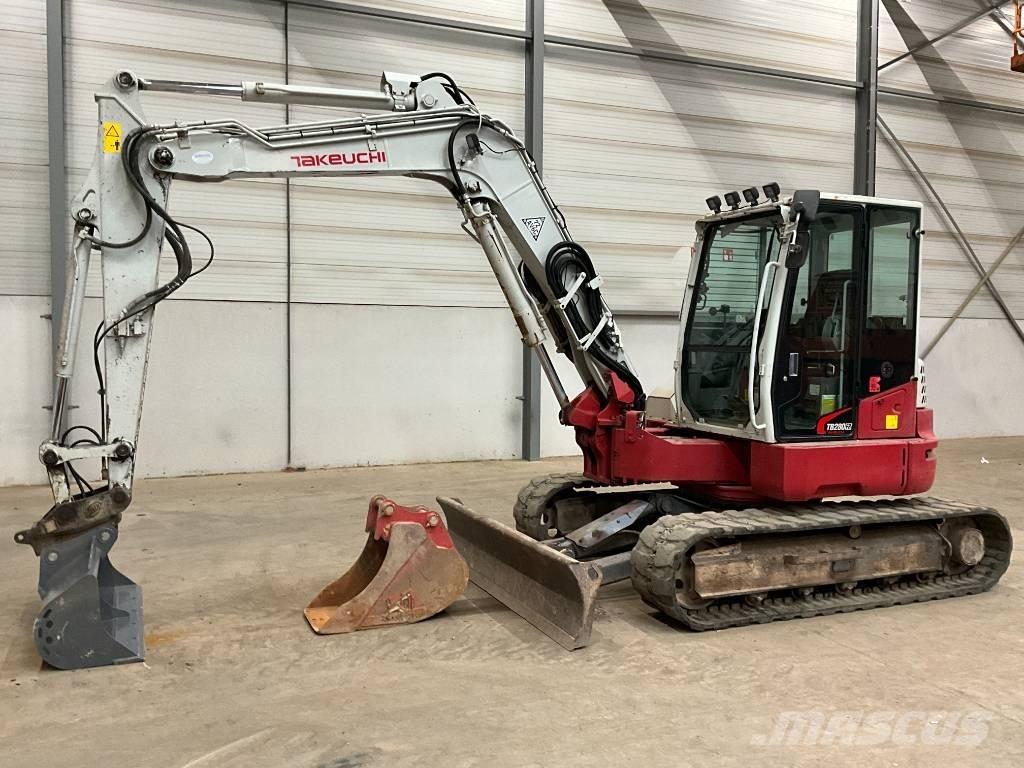 Takeuchi TB 280 FR Midikoparki  7t - 12t