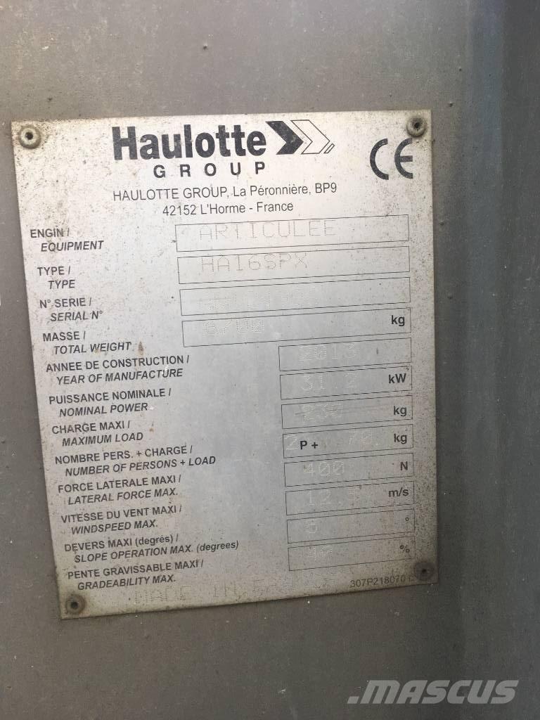 Haulotte HA 16 SPX Podnośniki przegubowe