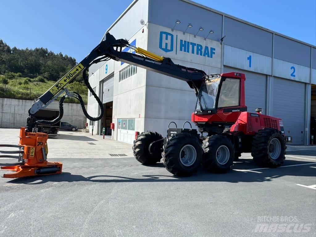 Komatsu 941 Harwestery