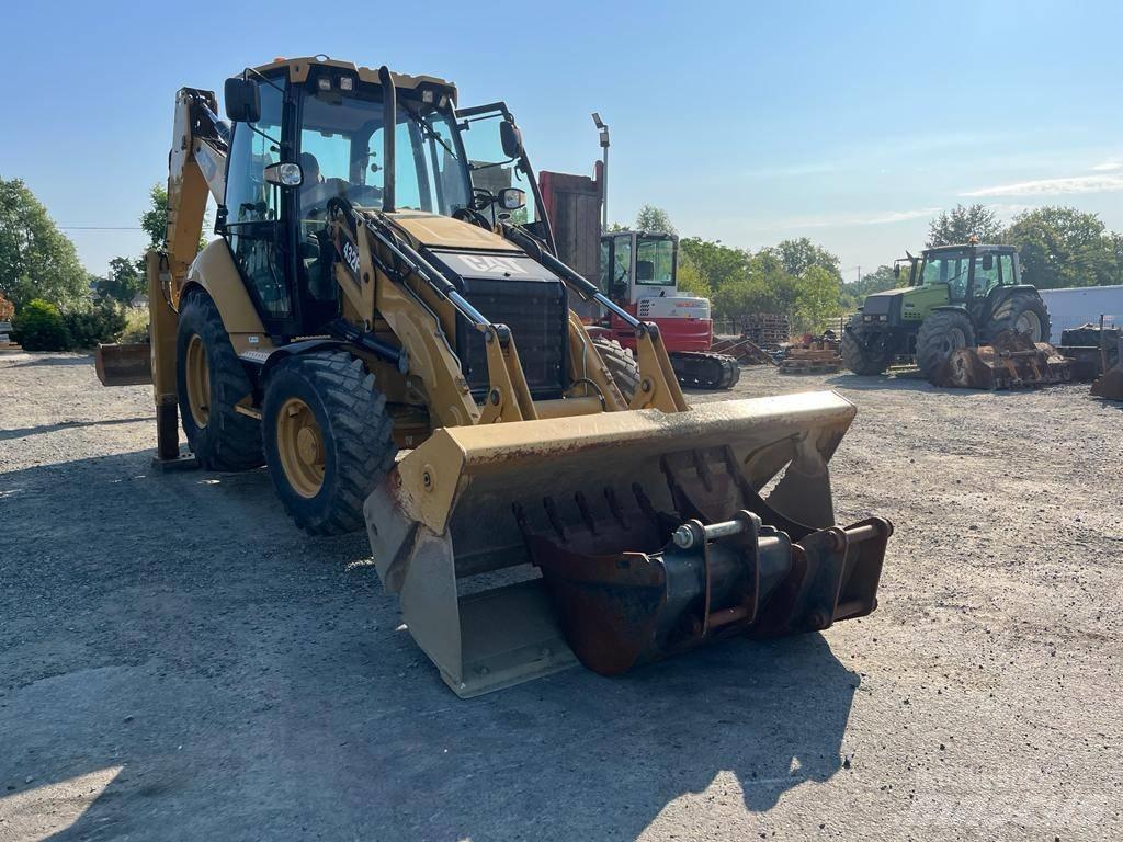  Tractopelle Cat 432F Koparko-ładowarki