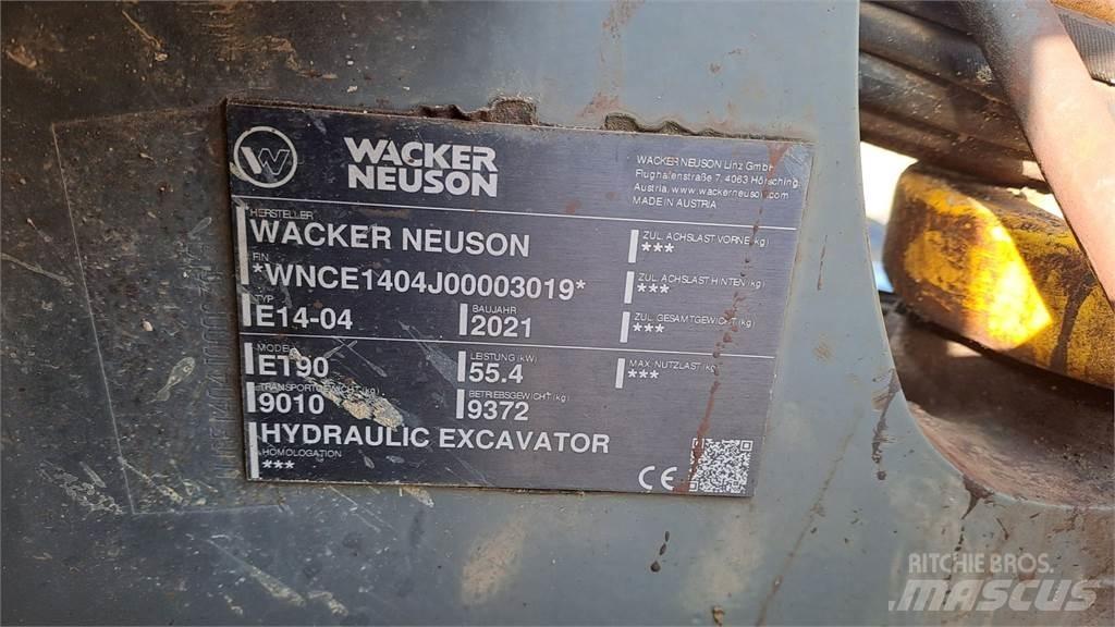 Wacker Neuson ET90 Koparki gąsienicowe