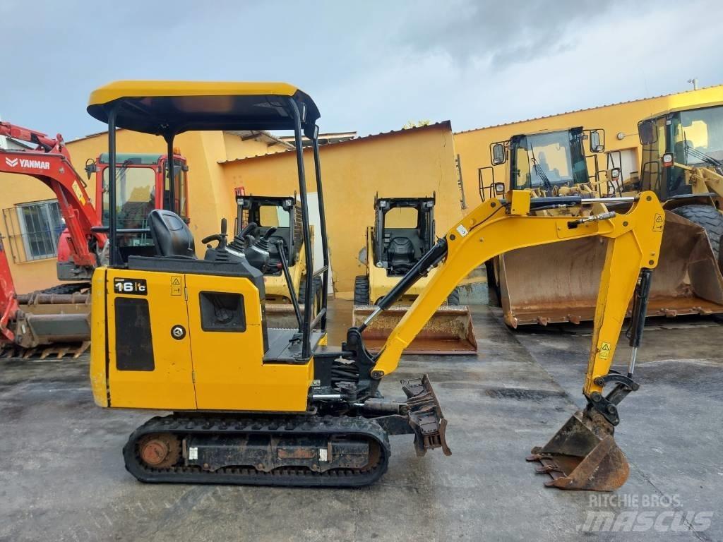 JCB 16 C Minikoparki