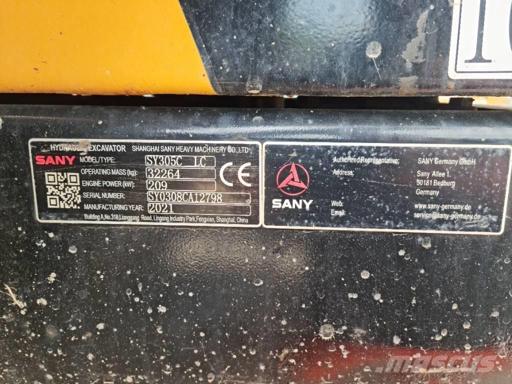 Sany SY 305 CLC Koparki wyburzeniowe