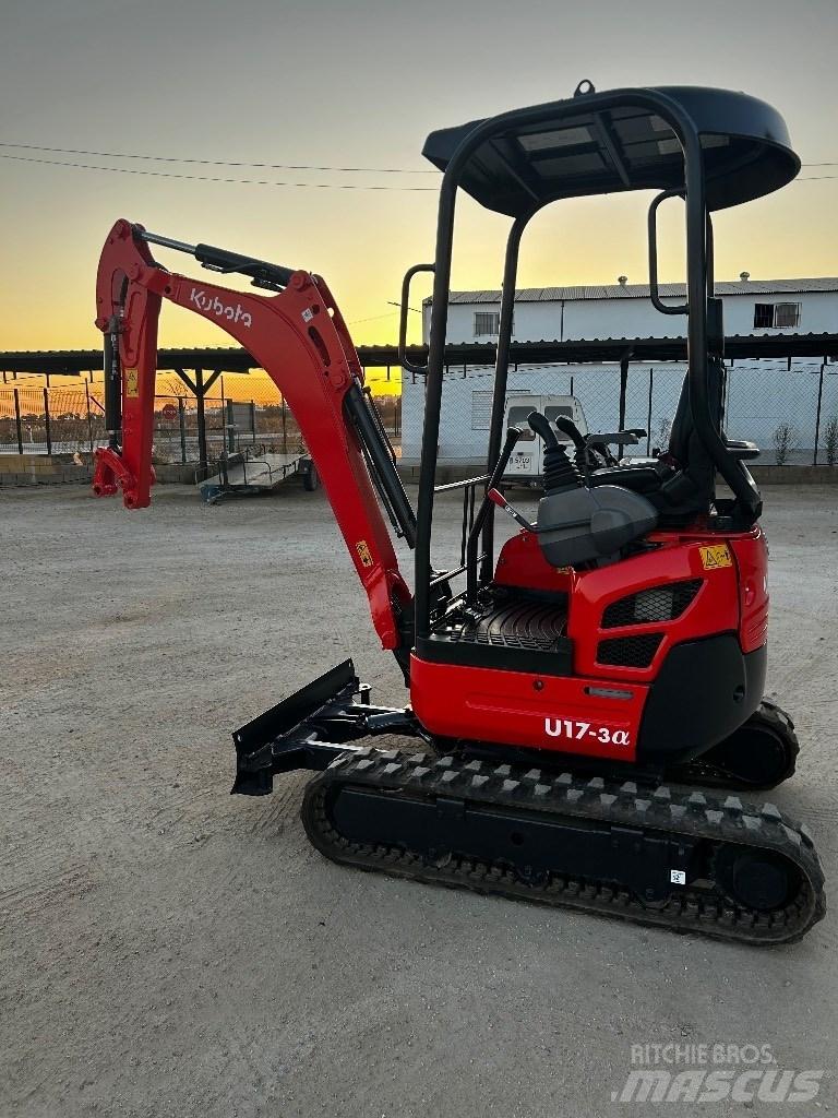 Kubota U 17-3 Minikoparki