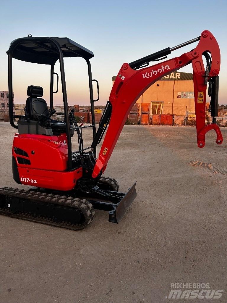 Kubota U 17-3 Minikoparki