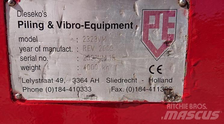 PVE 2323VM Wibracyjne maszyny do palowania