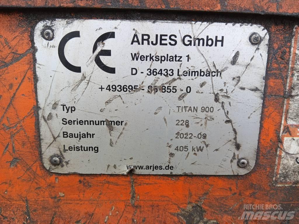 Arjes Titan 900 Rozdrabniacze