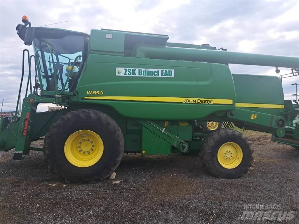 John Deere W650 Kombajny zbożowe