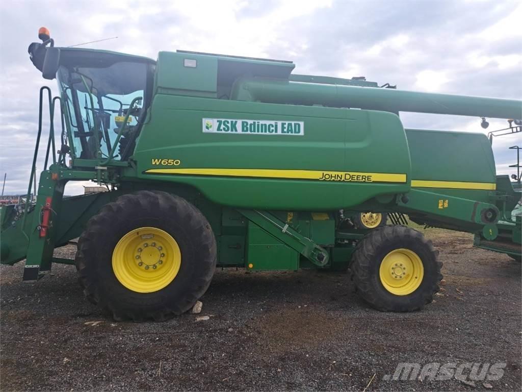 John Deere W650 Kombajny zbożowe