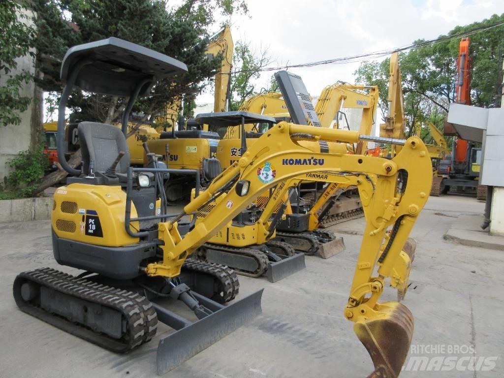 Komatsu PC 18 Minikoparki