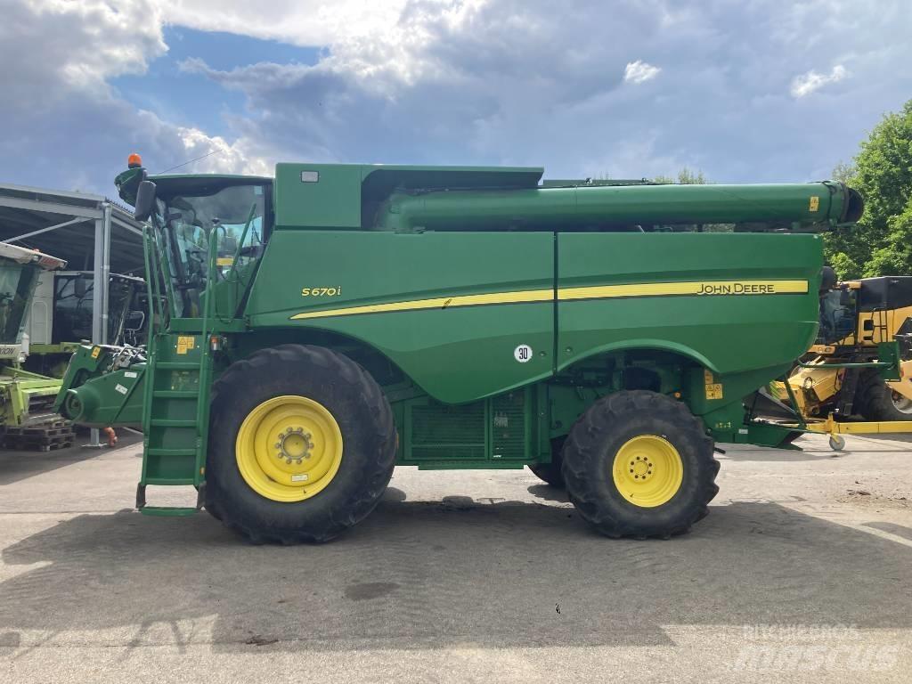 John Deere S 670 i Kombajny zbożowe