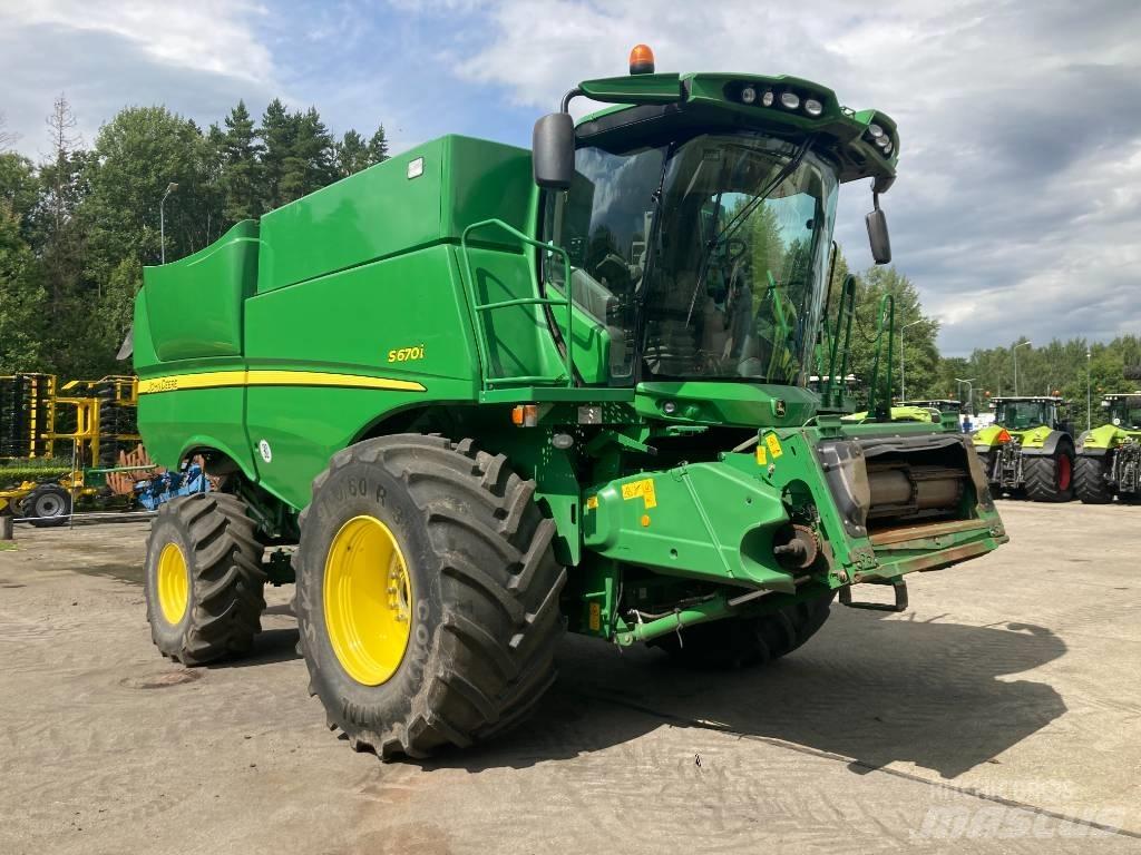 John Deere S 670 i Kombajny zbożowe