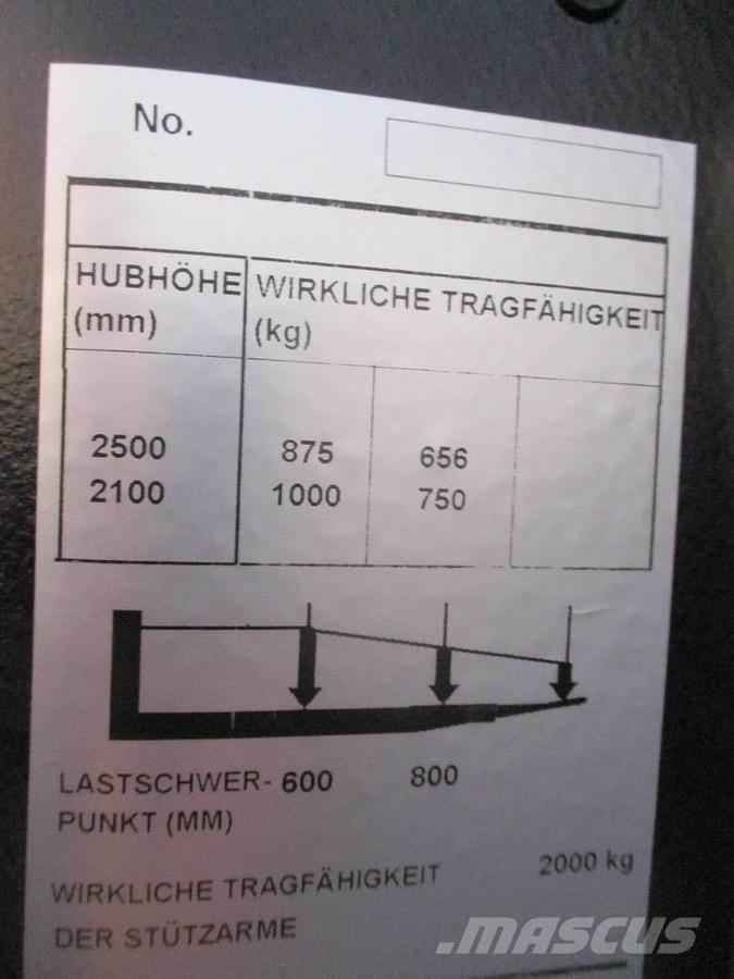 Toyota SPE200D Wózki widłowe unoszące z platformą dla operatora