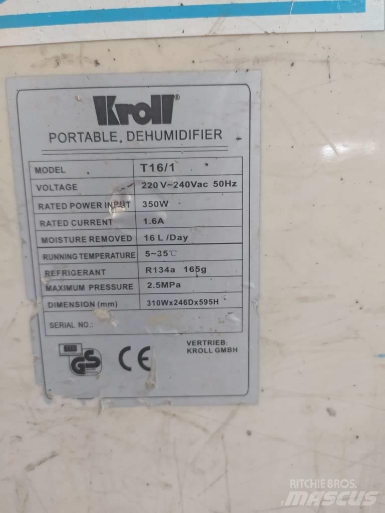 Kroll T16/1 Maszyny budowlane - Inne