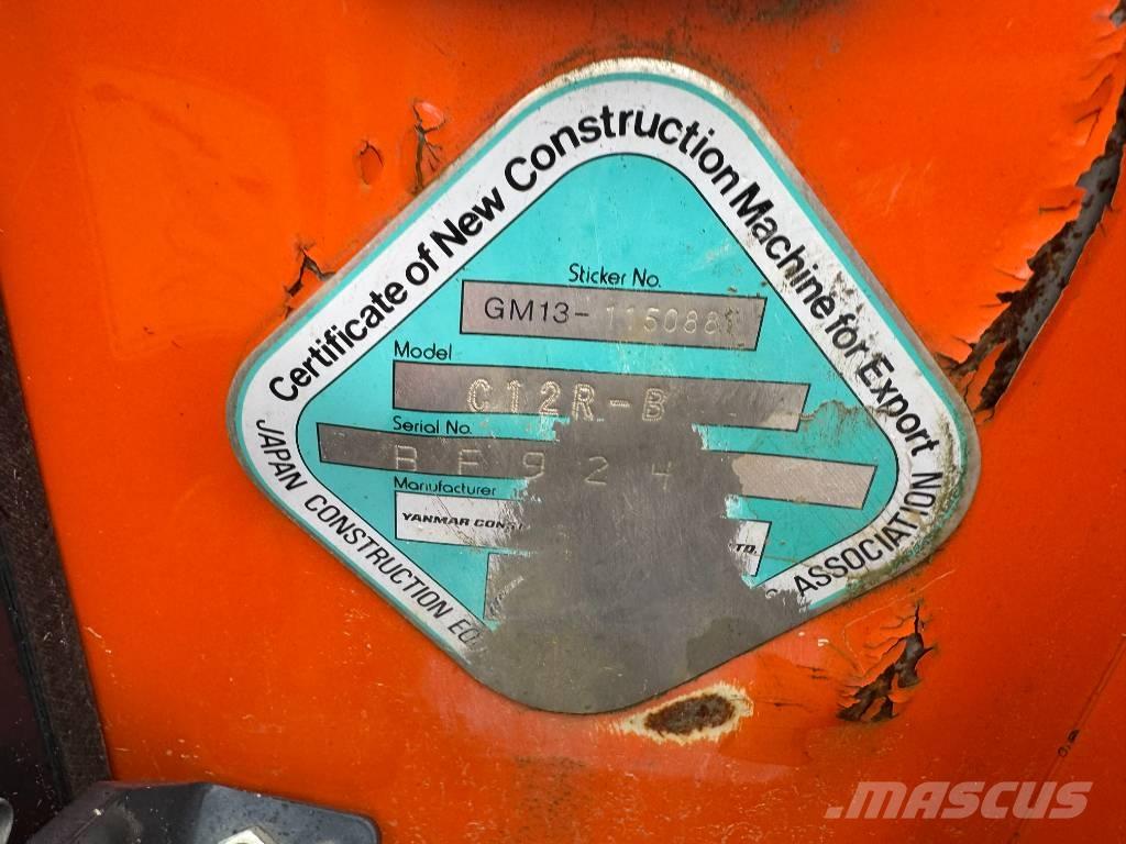 Yanmar C12R-B Wozidła gąsienicowe
