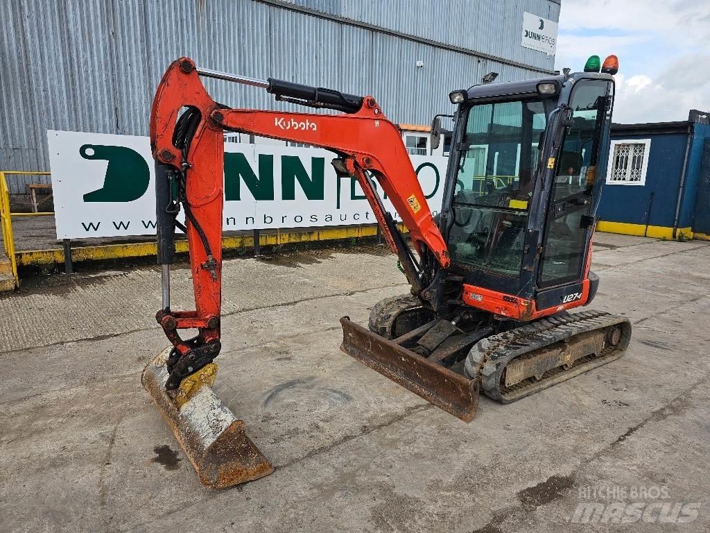 Kubota U 27-4 Minikoparki