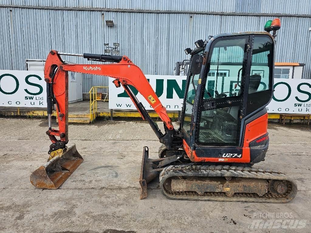Kubota U 27-4 Minikoparki
