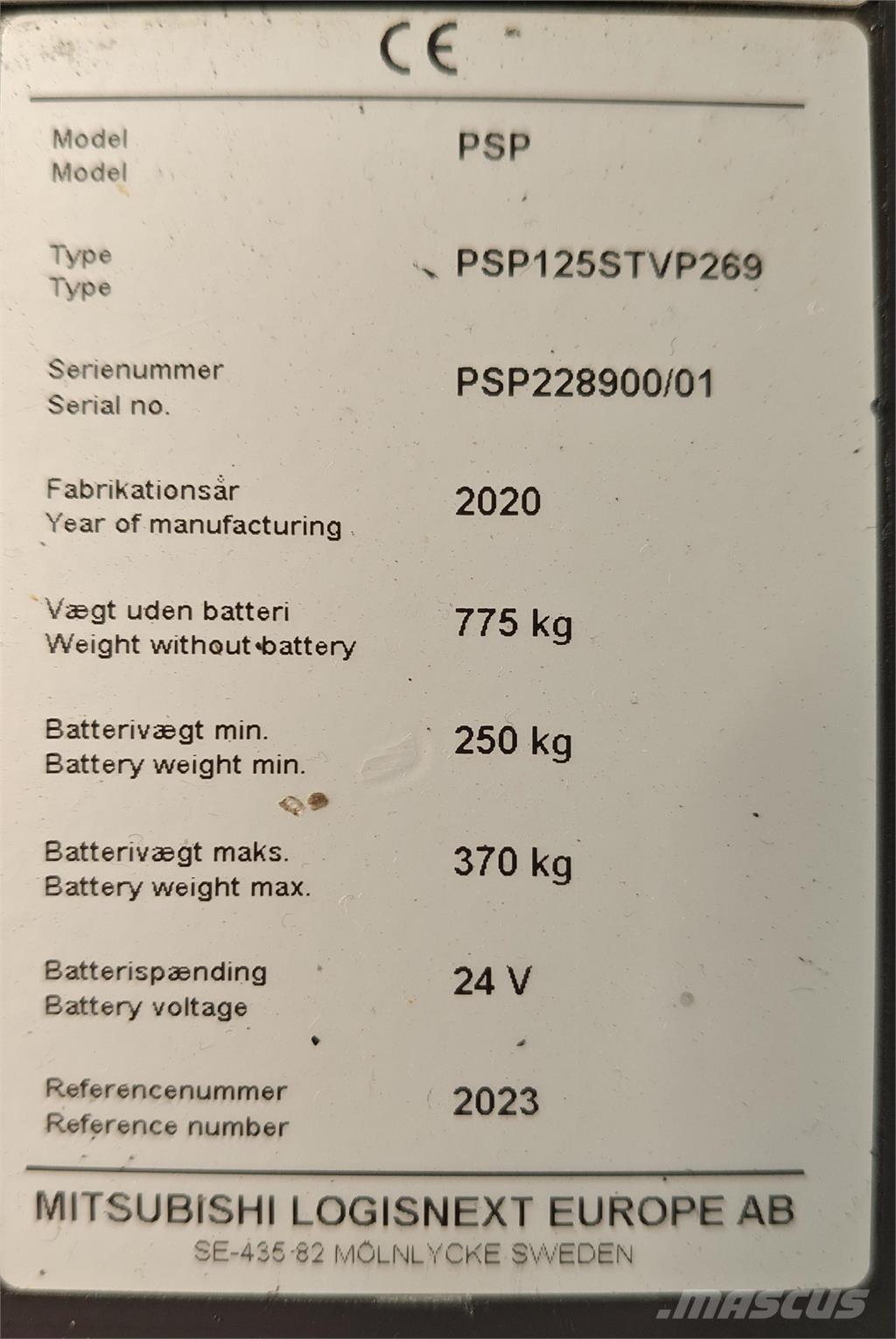 Atlet PSP125 Samojezdne maszyny do załadunku
