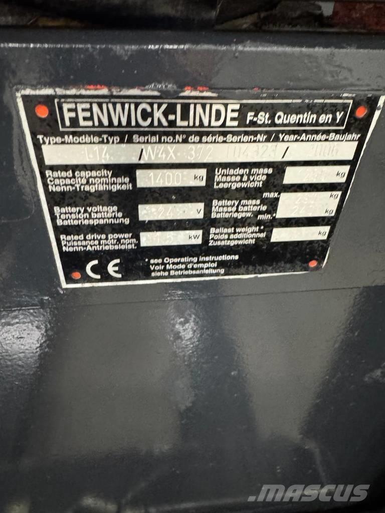 Linde 10848 L14 Wózki widłowe inne