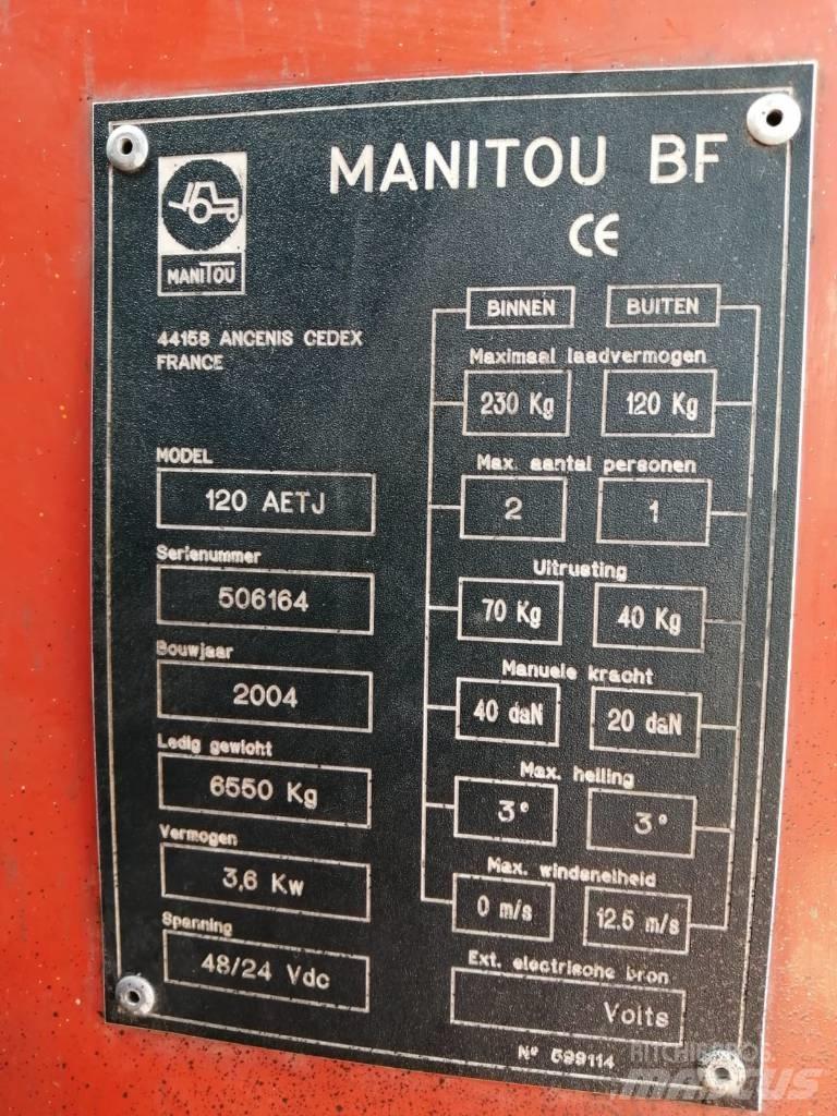Manitou 120 AETJ3D Podnośniki przegubowe