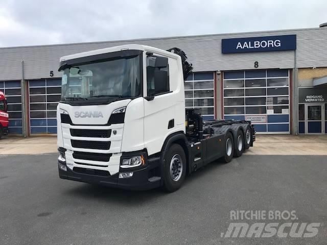 Scania R 500 Żurawie samochodowe