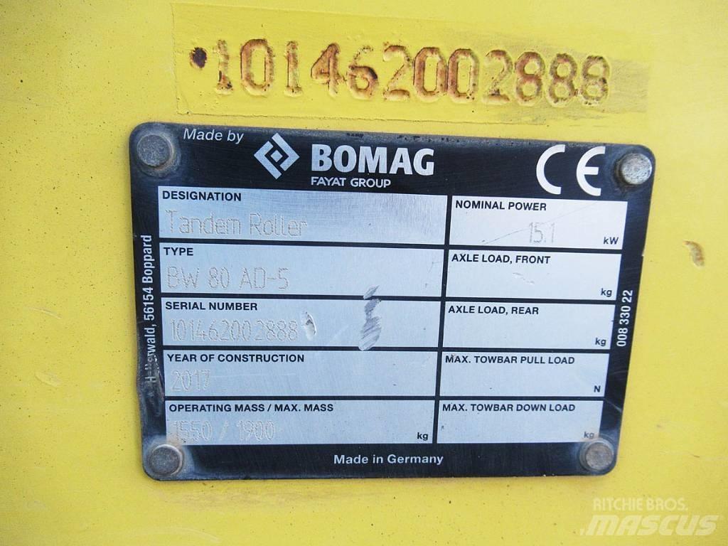Bomag BW 80 AD-5 Walce dwubębnowe