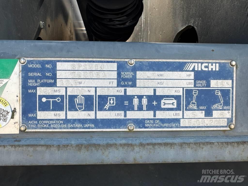Aichi SP 14 CJ Podnośniki teleskopowe