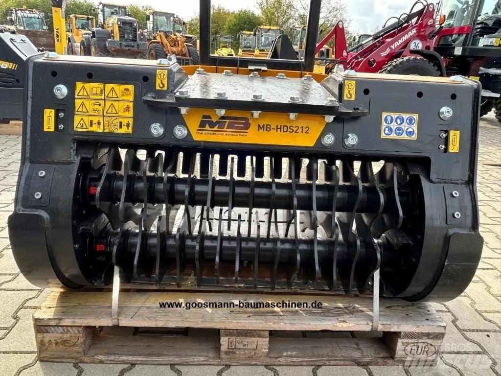 MB Crusher HDS 212 Łyżki przesiewowe
