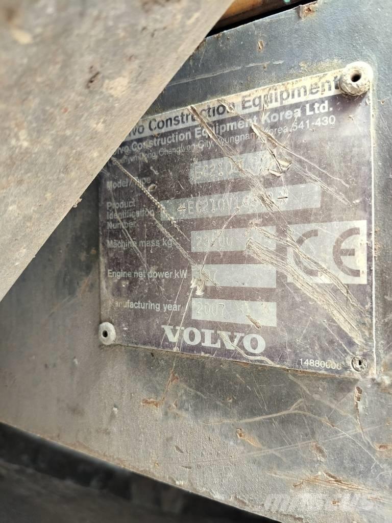 Volvo EC 210 B LC Koparki gąsienicowe