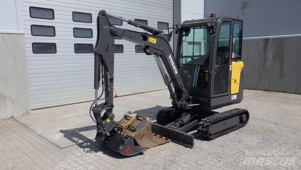 Volvo EC20D Minikoparki