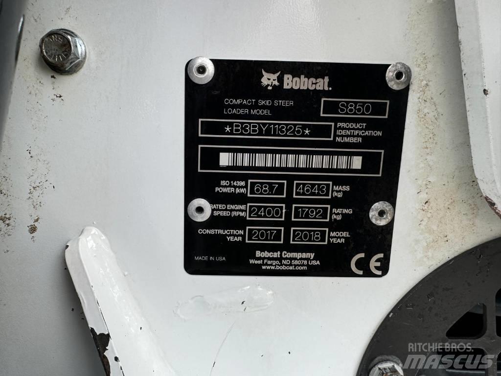 Bobcat S 850 Ładowarki burtowe