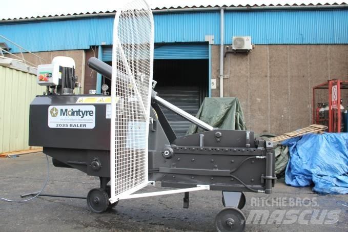 McIntyre Metal Baler Prasy przemysłowe
