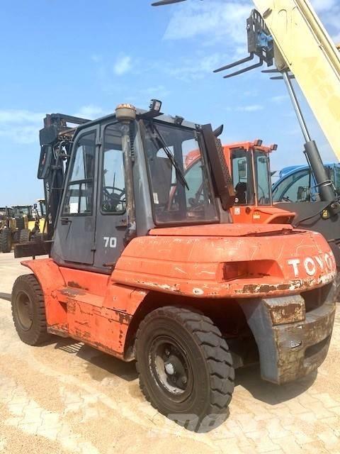 Toyota 5 FD 70 Wózki Diesla