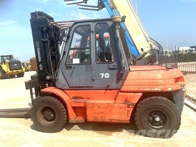 Toyota 5 FD 70 Wózki Diesla