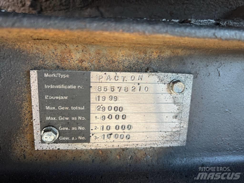 Pacton plattewagen Przyczepy ogólnego zastosowania