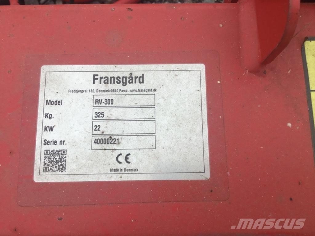 Fransgård RV 300 Zgrabiarki i przetrząsacze
