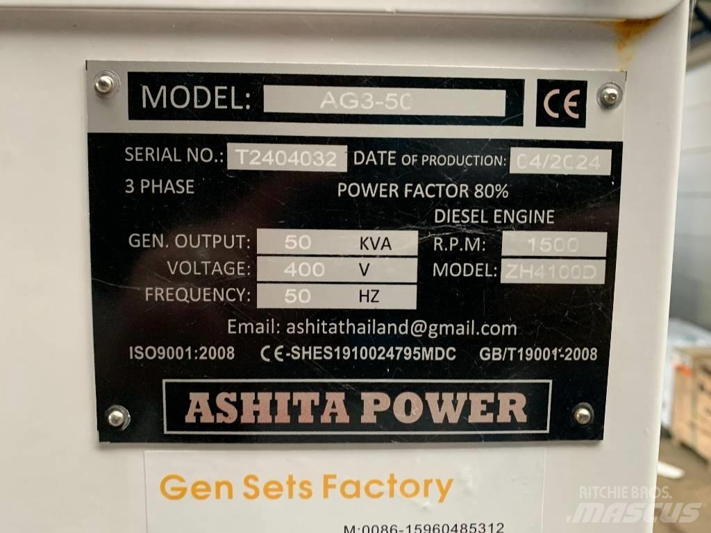 Ashita AG3-50 Agregaty prądotwórcze Diesla