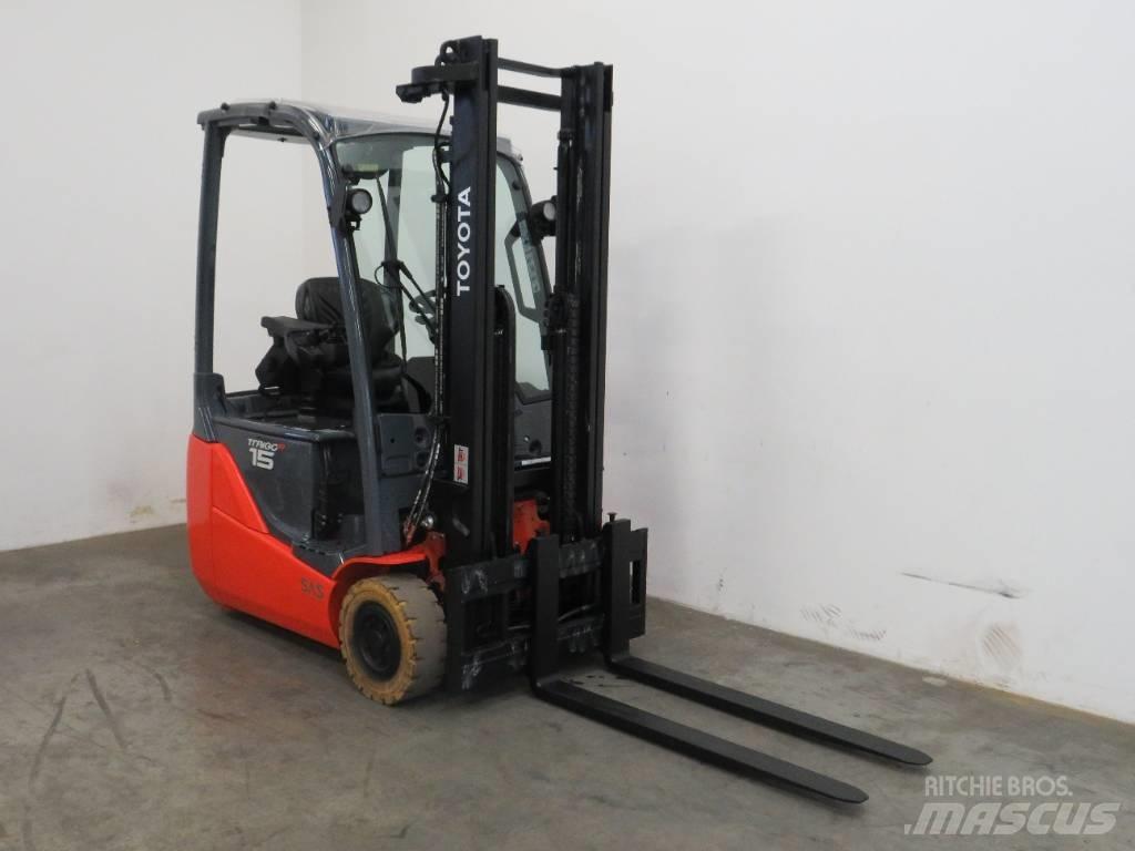 Toyota 8FBE15T Wózki elektryczne