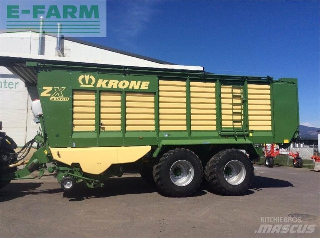Krone zx 430 gd Przyczepy zbożowe