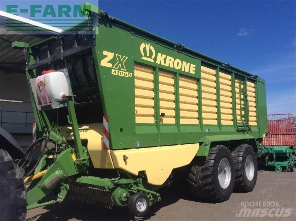 Krone zx 430 gd Przyczepy zbożowe