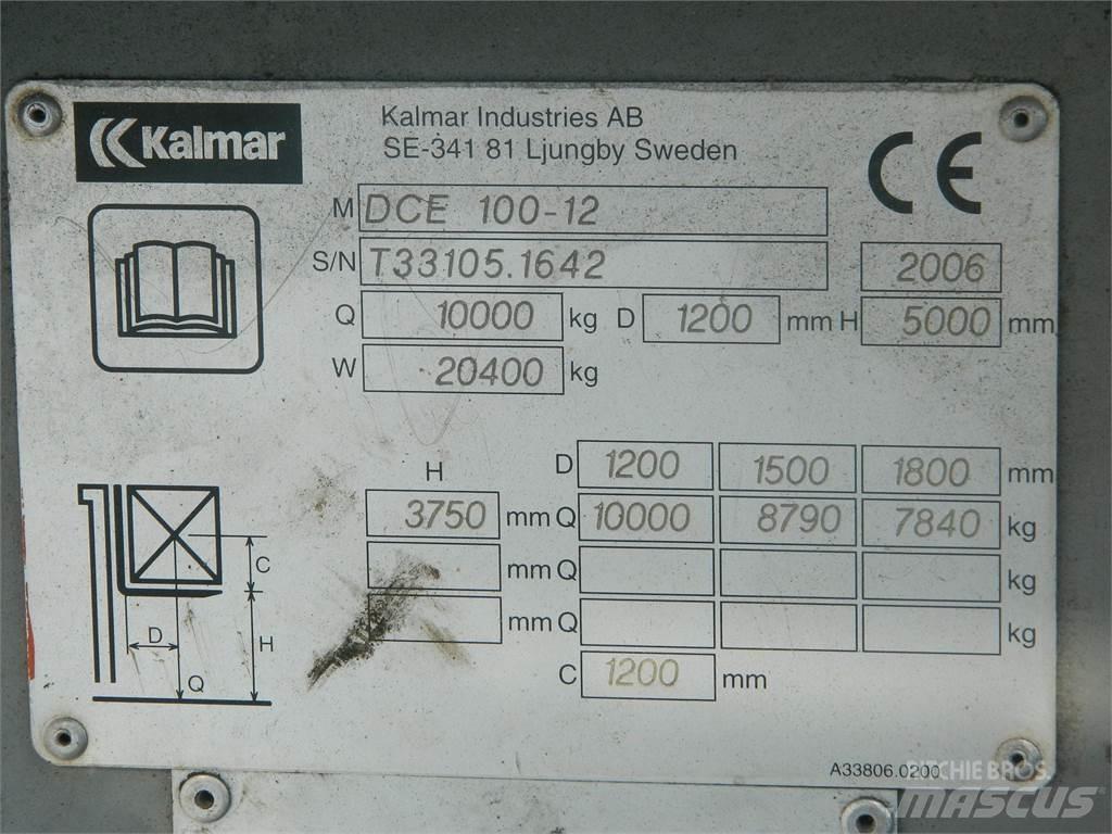 Kalmar DCE100 12 Wózki Diesla