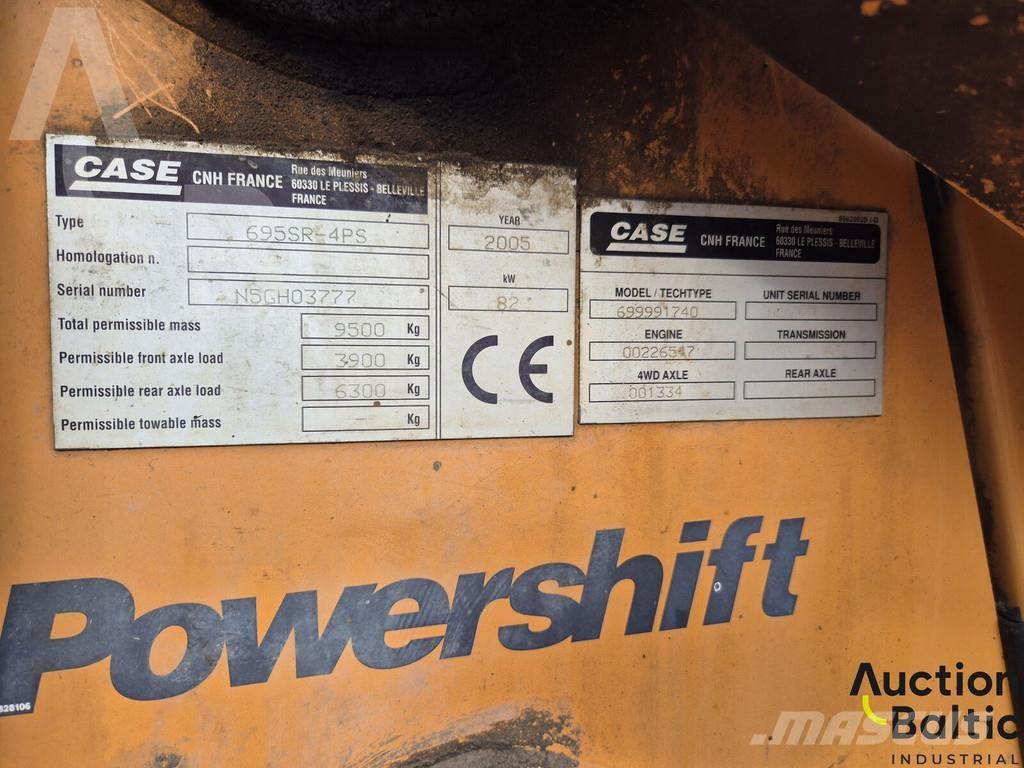 CASE 695 SR-4 PS Koparko-ładowarki