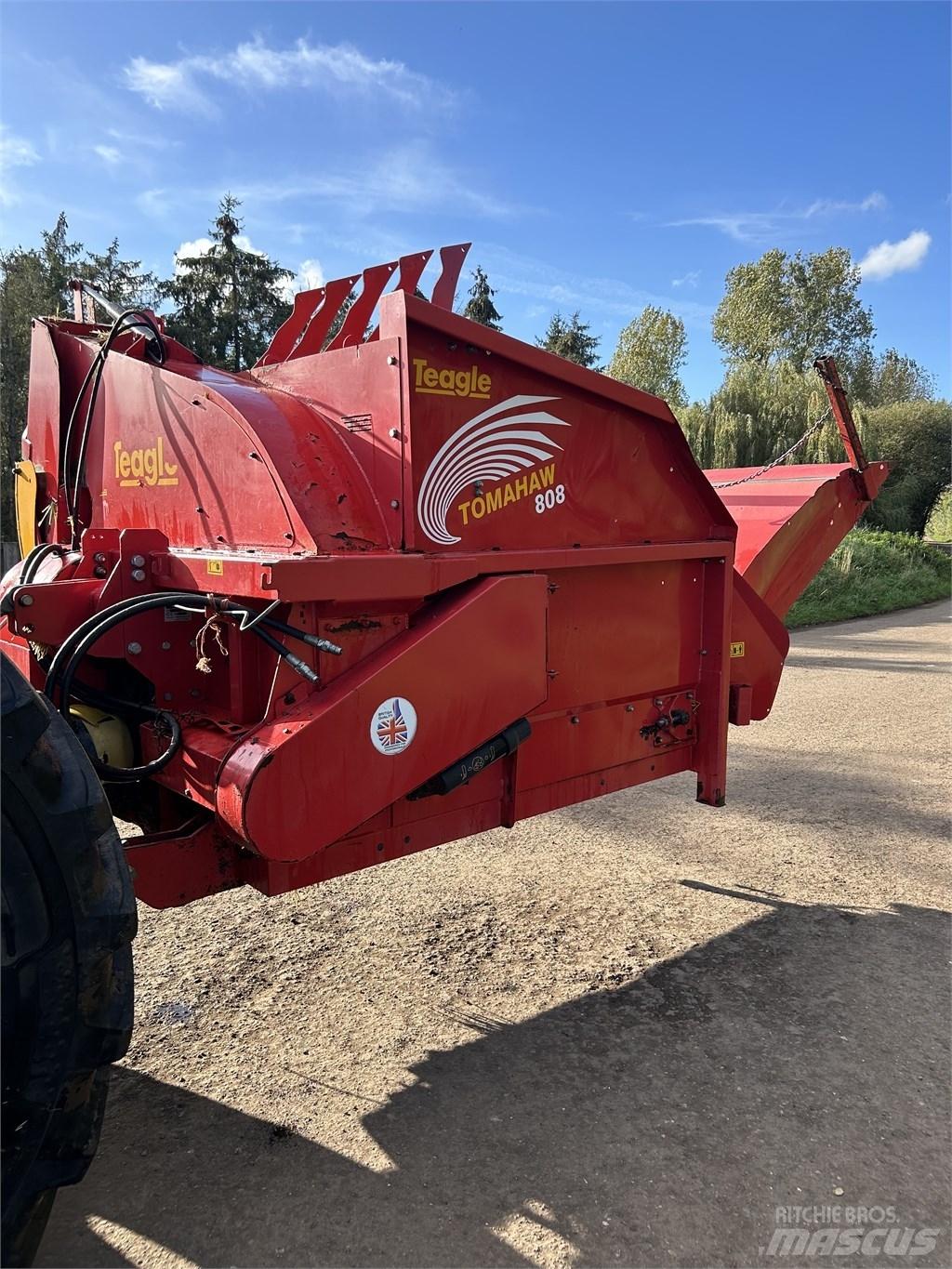 TEAGLE TOMAHAWK 808S Rozdrabniacze, krajarki i odwijarki słomy