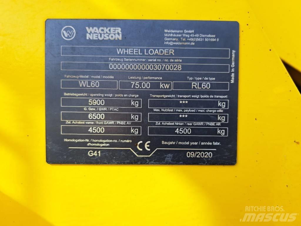 Wacker Neuson WL60 Ładowarki kołowe